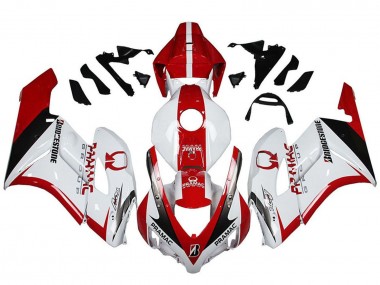 Comprare Carene Moto Honda CBR1000RR 2004-2005 - Bianco Rosso Nero Lucido Pramac Bridgestone