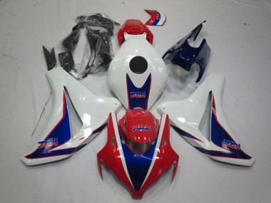 Comprare Carene Moto Honda CBR1000RR 2008-2011 - Bianco Rosso Blu HRC Stile