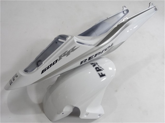 Comprare Carena Moto Honda CBR600RR 2003-2004 - Bianco Argento Nero Repsol