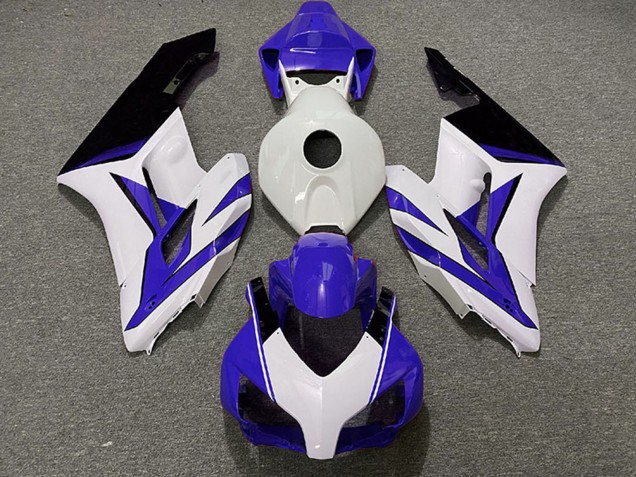 Comprare Carene Moto Honda CBR1000RR 2004-2005 - Bianco Blu Nero Lucido