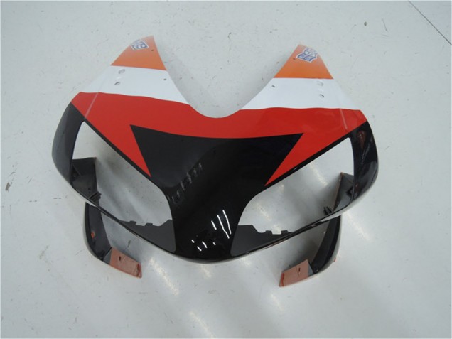Comprare Kit Carena Moto Honda CBR600RR 2003-2004 - Arancia Bianco Rosso Nero Lucido Repsol