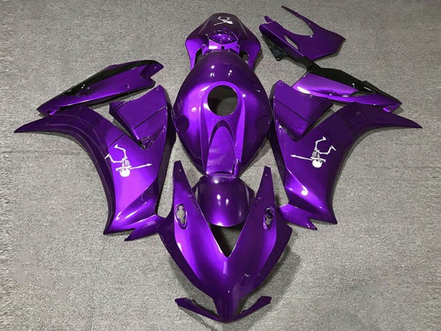 Comprare Carene Moto Honda CBR1000RR 2012-2016 - Viola Profondo Nero Lucido