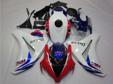 Comprare Carene Moto Honda CBR1000RR 2008-2011 - Bianco Rosso Blu HRC Dream Nero Lucido