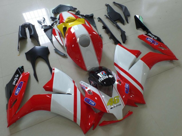 Comprare Carene Moto Honda CBR1000RR 2012-2016 - Bianco Rosso Giallo Blu Ducati Stile