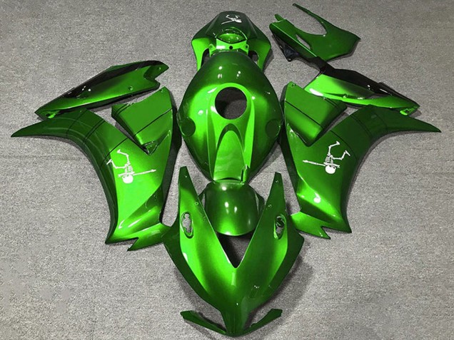 Comprare Carene Moto Honda CBR1000RR 2012-2016 - Verde Elettrico Nero Lucido