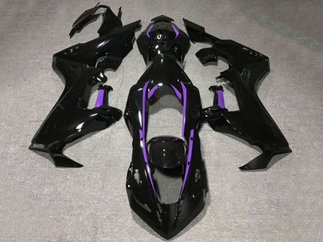 Comprare Carene Moto Honda CBR1000RR 2017-2023 - Nero Lucido Viola Linea