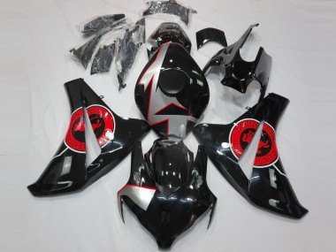 Comprare Carene Moto Honda CBR1000RR 2008-2011 - Argento Rosso Nero Lucido