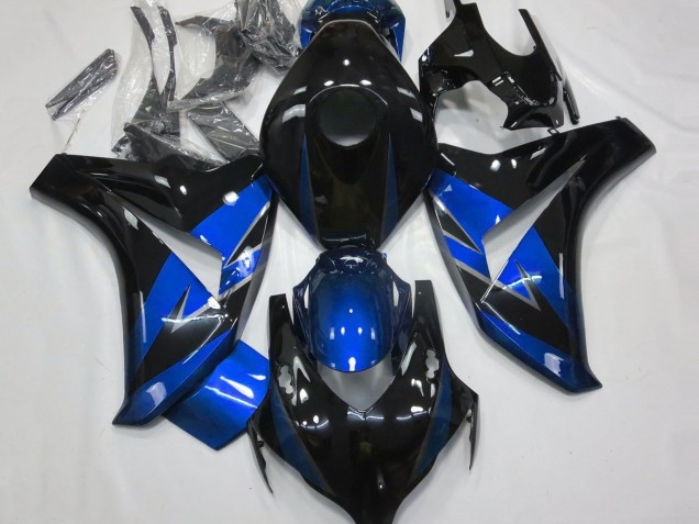 Comprare Carene Moto Honda CBR1000RR 2008-2011 - Blu Nero Lucido