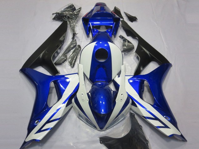 Comprare Carena Moto Honda CBR1000RR 2006-2007 - Blu Bianco Nero Opaco