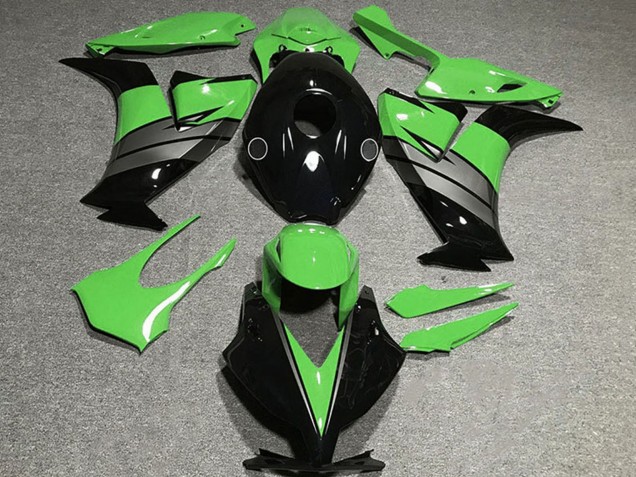 Comprare Carene Moto Honda CBR1000RR 2012-2016 - Verde Grigio Nero Lucido