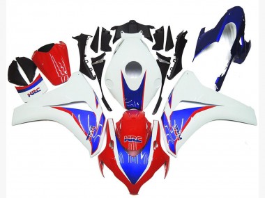 Comprare Kit Carena Moto Honda CBR1000RR 2008-2011 - Bianco Blu Rosso HRC