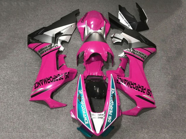 Comprare Carene Moto Honda CBR1000RR 2017-2023 - Rosa Azzurro Chiaro Bianco Argento Nero Opaco DSI Performance