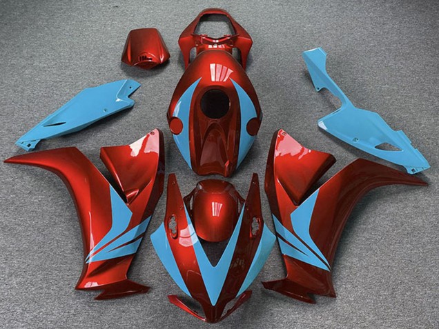 Comprare Carene Moto Honda CBR1000RR 2012-2016 - Rosso Azzurro Chiaro