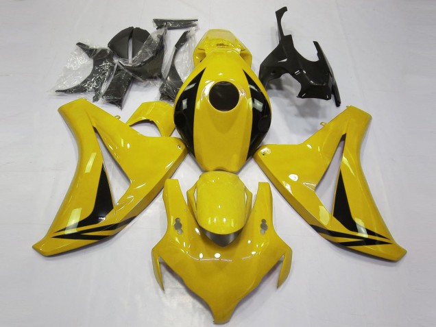 Comprare Carene Moto Honda CBR1000RR 2008-2011 - Giallo Nero Lucido OEM Stile