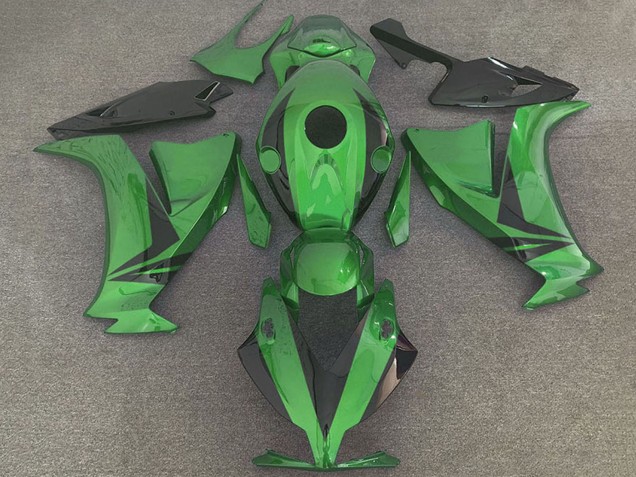 Comprare Carene Moto Honda CBR1000RR 2012-2016 - Verde Nero Lucido Stile