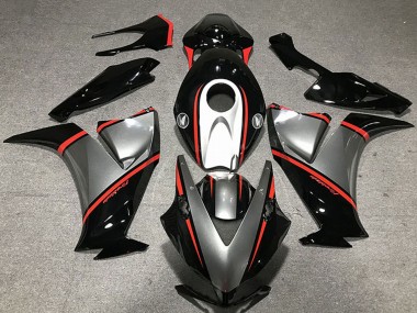Comprare Carene Moto Honda CBR1000RR 2012-2016 - Gunmetal Grigio Nero Lucido Rosso