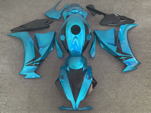 Comprare Carene Moto Honda CBR1000RR 2012-2016 - Azzurro Chiaro Nero Lucido Stile