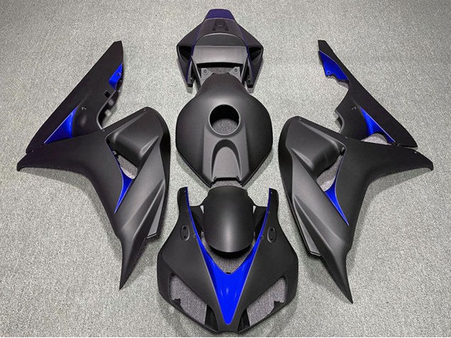 Comprare Carene Moto Honda CBR1000RR 2006-2007 - Nero Opaco Blu