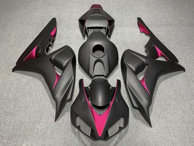 Comprare Carene Moto Honda CBR1000RR 2006-2007 - Nero Opaco Rosa