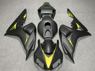 Comprare Carene Moto Honda CBR1000RR 2006-2007 - Nero Opaco Giallo