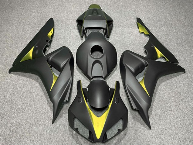 Comprare Carene Moto Honda CBR1000RR 2006-2007 - Nero Opaco Giallo