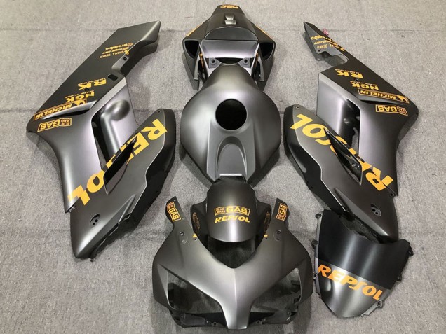Comprare Carene Moto Honda CBR1000RR 2004-2005 - Grigio Opaco Oro Repsol