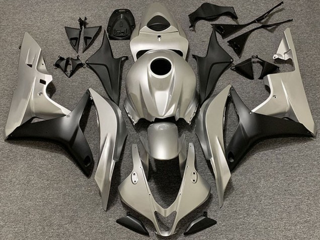 Comprare Carene Moto Honda CBR1000RR 2006-2007 - Argento Nero Opaco