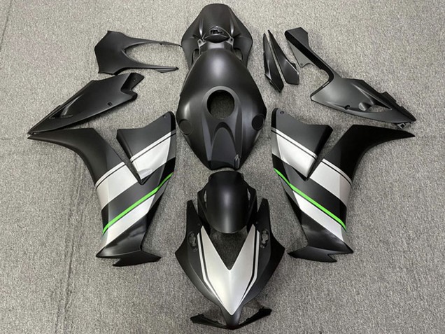Comprare Carene Moto Honda CBR1000RR 2012-2016 - Argento Verde Nero Opaco