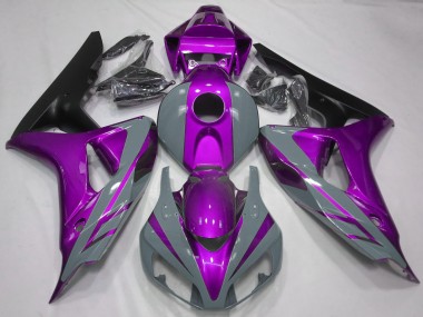 Comprare Carene Moto Honda CBR1000RR 2006-2007 - Nardo Grigio Viola Nero Opaco