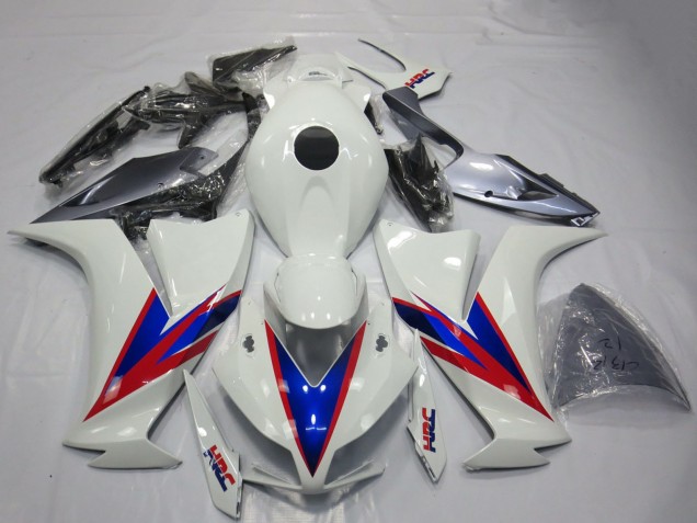 Comprare Carene Moto Honda CBR1000RR 2012-2016 - Bianco Blu Rosso HRC OEM Stile