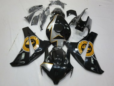 Comprare Carene Moto Honda CBR1000RR 2008-2011 - Argento Grigio Arancia Nero Lucido