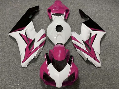 Comprare Carene Moto Honda CBR1000RR 2004-2005 - Rosa Bianco Nero Lucido