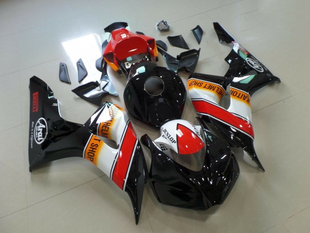 Comprare Carene Moto Honda CBR1000RR 2006-2007 - Arancia Bianco Rosso Nero Lucido Pirelli Corsa