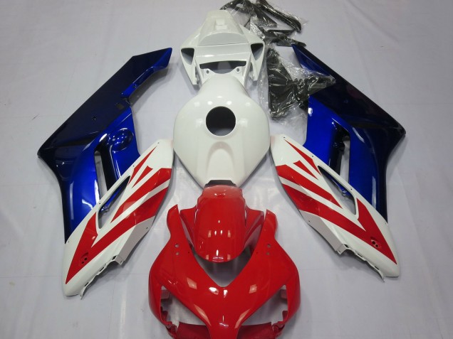 Comprare Carene Moto Honda CBR1000RR 2004-2005 - Bianco Rosso Blu