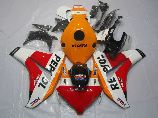 Comprare Carene Moto Honda CBR1000RR 2008-2011 - Arancia Bianco Rosso Nero Lucido Repsol HRC