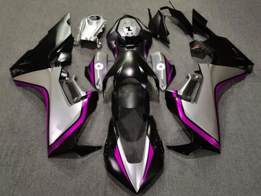 Comprare Carene Moto Honda CBR1000RR 2017-2023 - Argento Rosa Nero Lucido