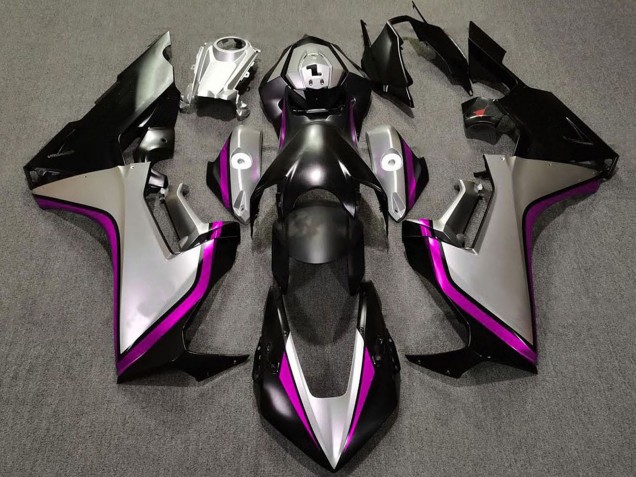 Comprare Carene Moto Honda CBR1000RR 2017-2023 - Argento Rosa Nero Lucido