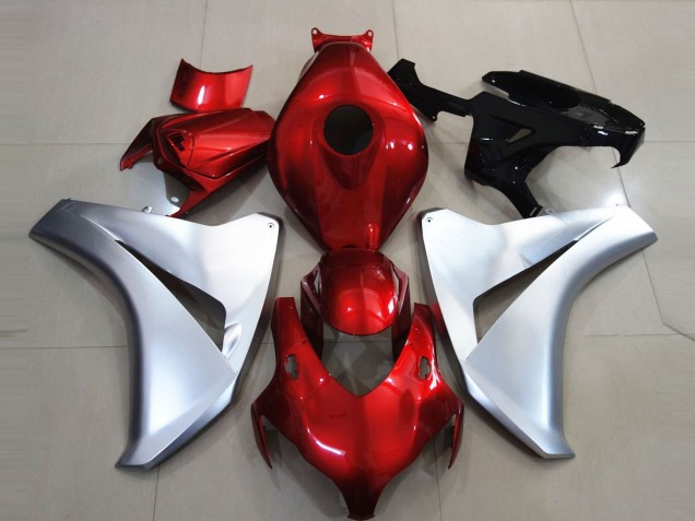 Comprare Carene Moto Honda CBR1000RR 2008-2011 - Argento Rosso