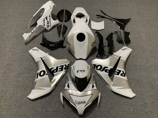 Comprare Carene Moto Honda CBR1000RR 2008-2011 - Bianco Argento Nero Repsol