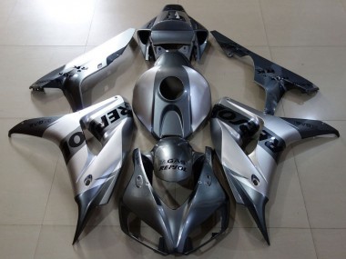 Comprare Carene Moto Honda CBR1000RR 2006-2007 - Argento Grigio Nero Repsol