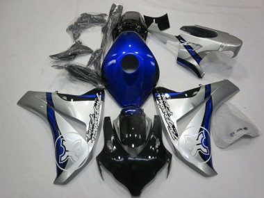 Comprare Carene Moto Honda CBR1000RR 2008-2011 - Argento Blu Nero Lucido
