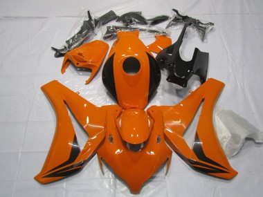 Comprare Carene Moto Honda CBR1000RR 2008-2011 - Arancia Nero Lucido