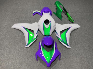 Comprare Carene Moto Honda CBR1000RR 2008-2011 - Bianco Verde Viola The Joker