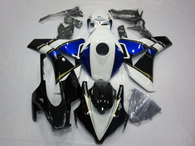 Comprare Carene Moto Honda CBR1000RR 2008-2011 - Bianco Blu Oro Nero Lucido