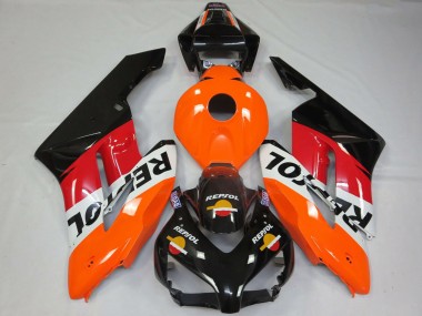 Comprare Carene Moto Honda CBR1000RR 2004-2005 - Arancia Bianco Rosso Nero Lucido Repsol