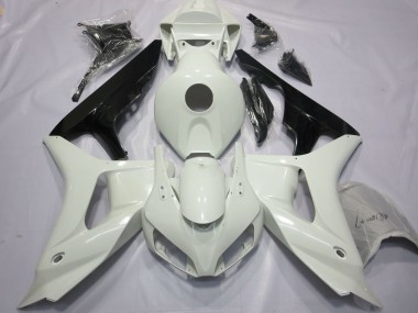 Comprare Carene Moto Honda CBR1000RR 2006-2007 - Bianco Nero Lucido
