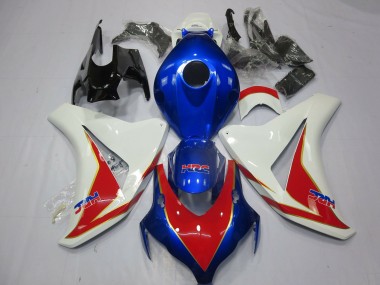 Comprare Carene Moto Honda CBR1000RR 2008-2011 - Bianco Blu Rosso HRC