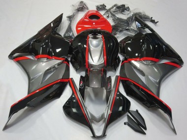 Comprare Carene Moto Honda CBR600RR 2009-2012 - Rosso Grigio Nero Lucido