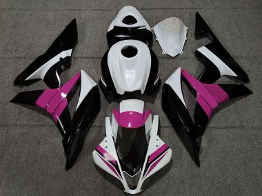 Comprare Carene Moto Honda CBR600RR 2007-2008 - Bianco Rosa Nero Lucido