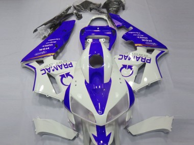 Comprare Carene Moto Honda CBR600RR 2005-2006 - Bianco Blu Pramac